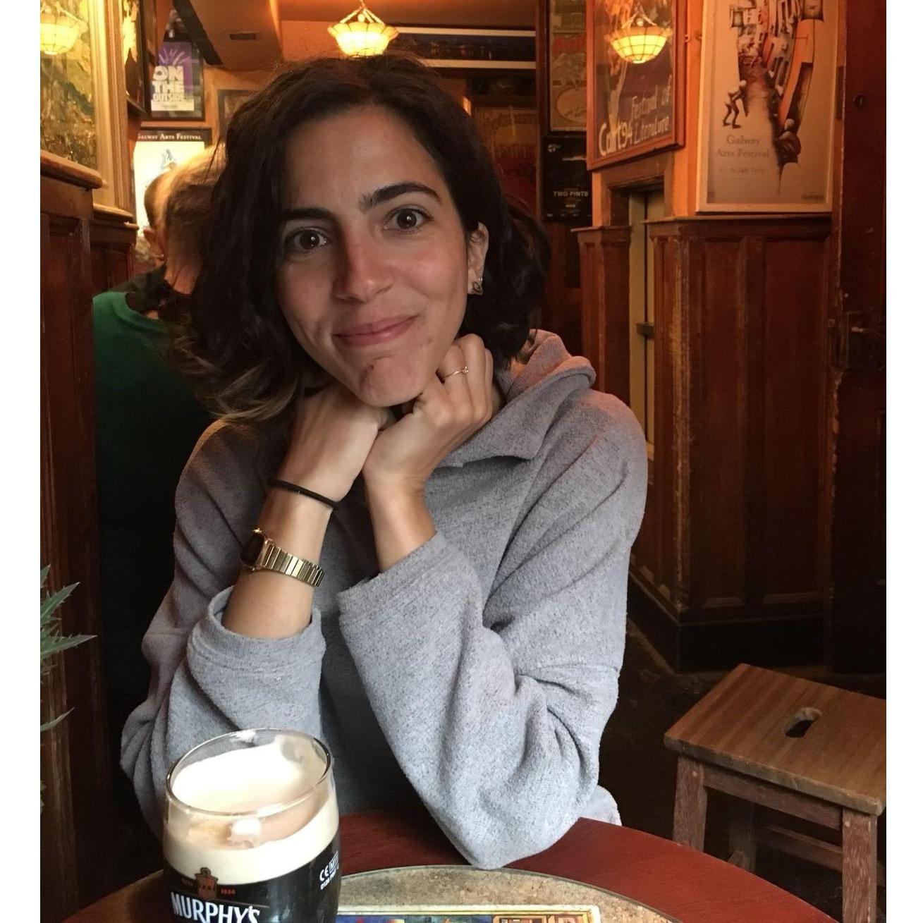 Having a Guinness in Ireland (2018).