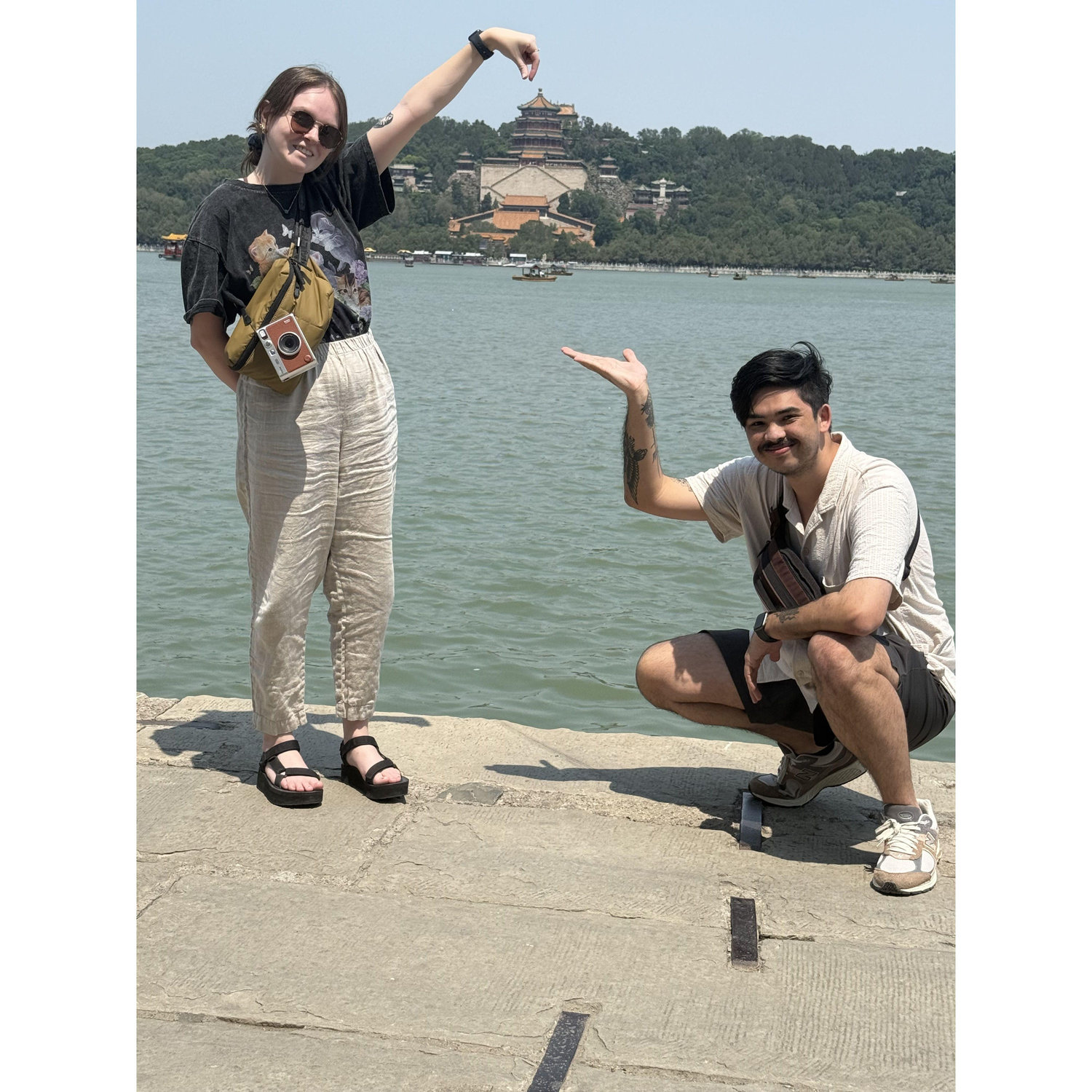 Touring the Summer Palace in Beijing!