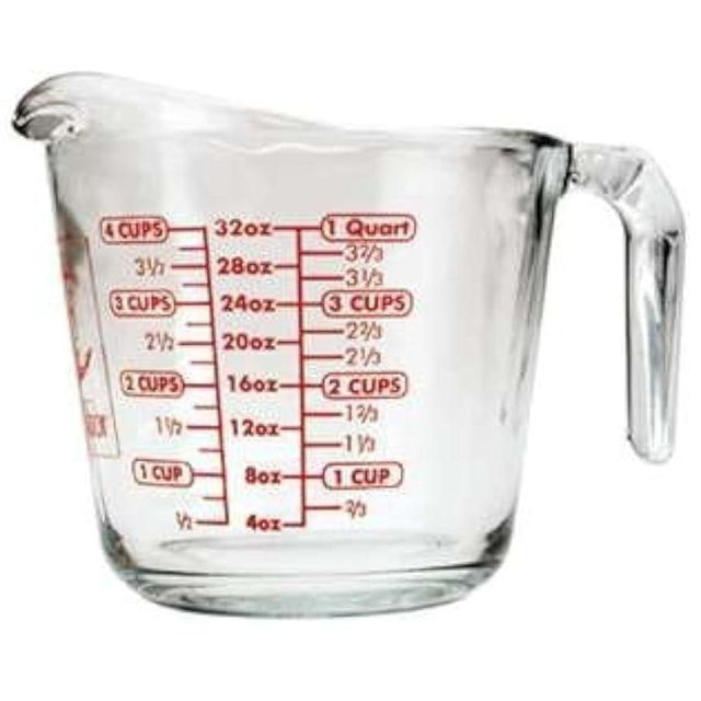 HIC Anchor Glass Measuring Cup, 32 oz