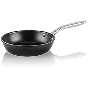 Ozeri 8-Inch Stainless Steel Pan with ETERNA, a PFOA and APEO-Free Non-Stick Coating