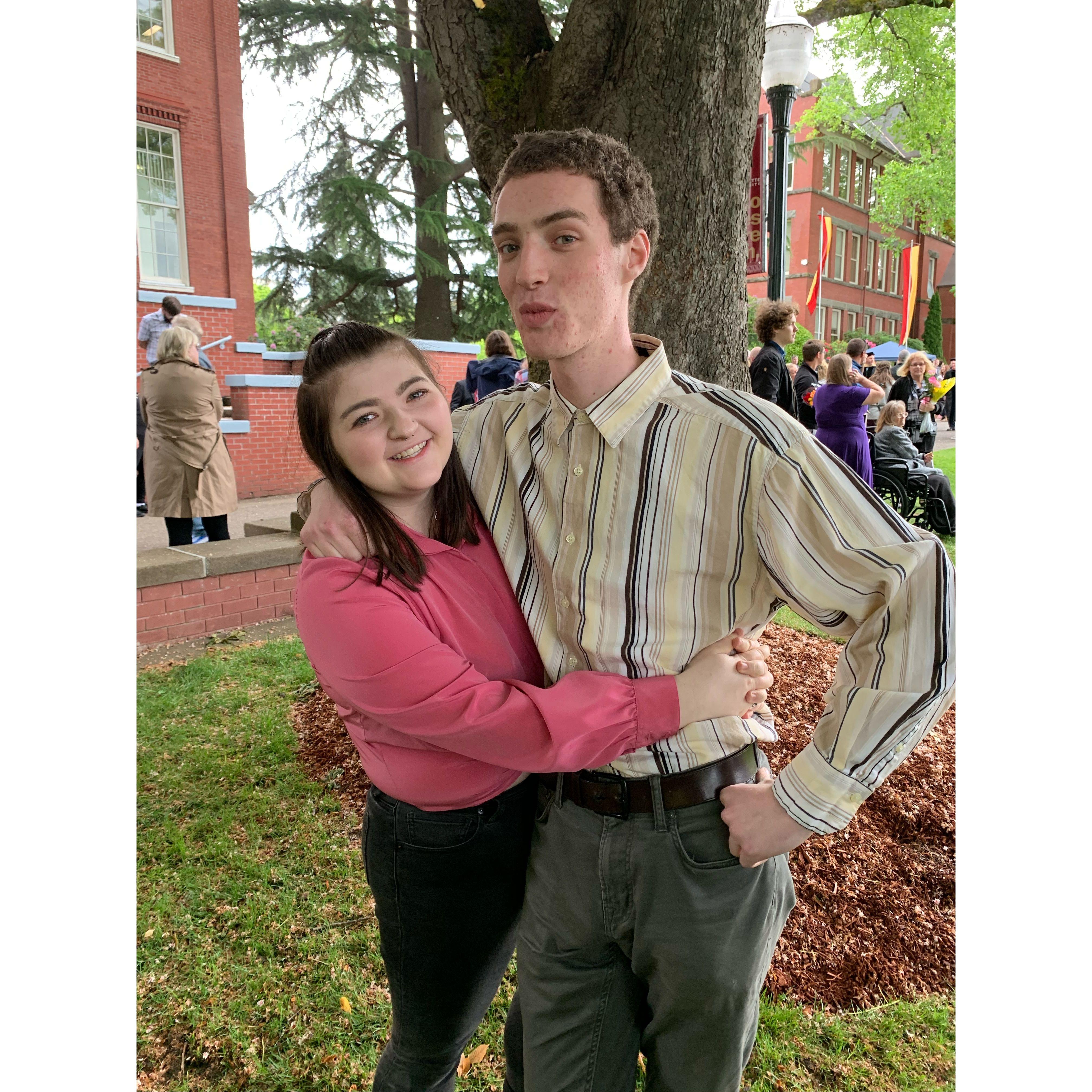 The day Gabby and Desmond started dating