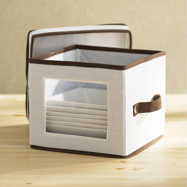 Wayfair Basics Salad Plate Storage Chest