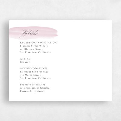 Pink Wedding Enclosure - Violin