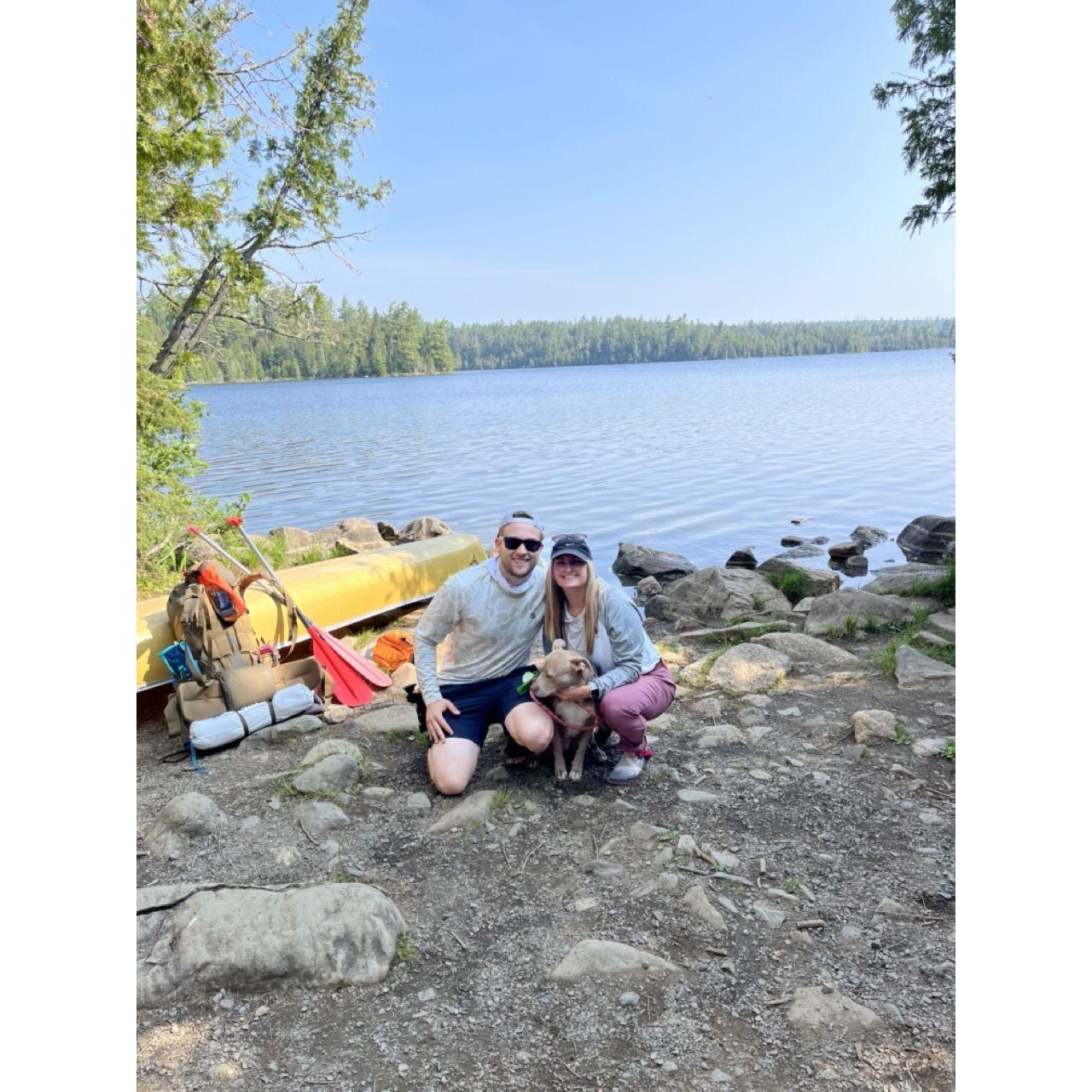 First family trip - Boundary Waters Canoe Area
