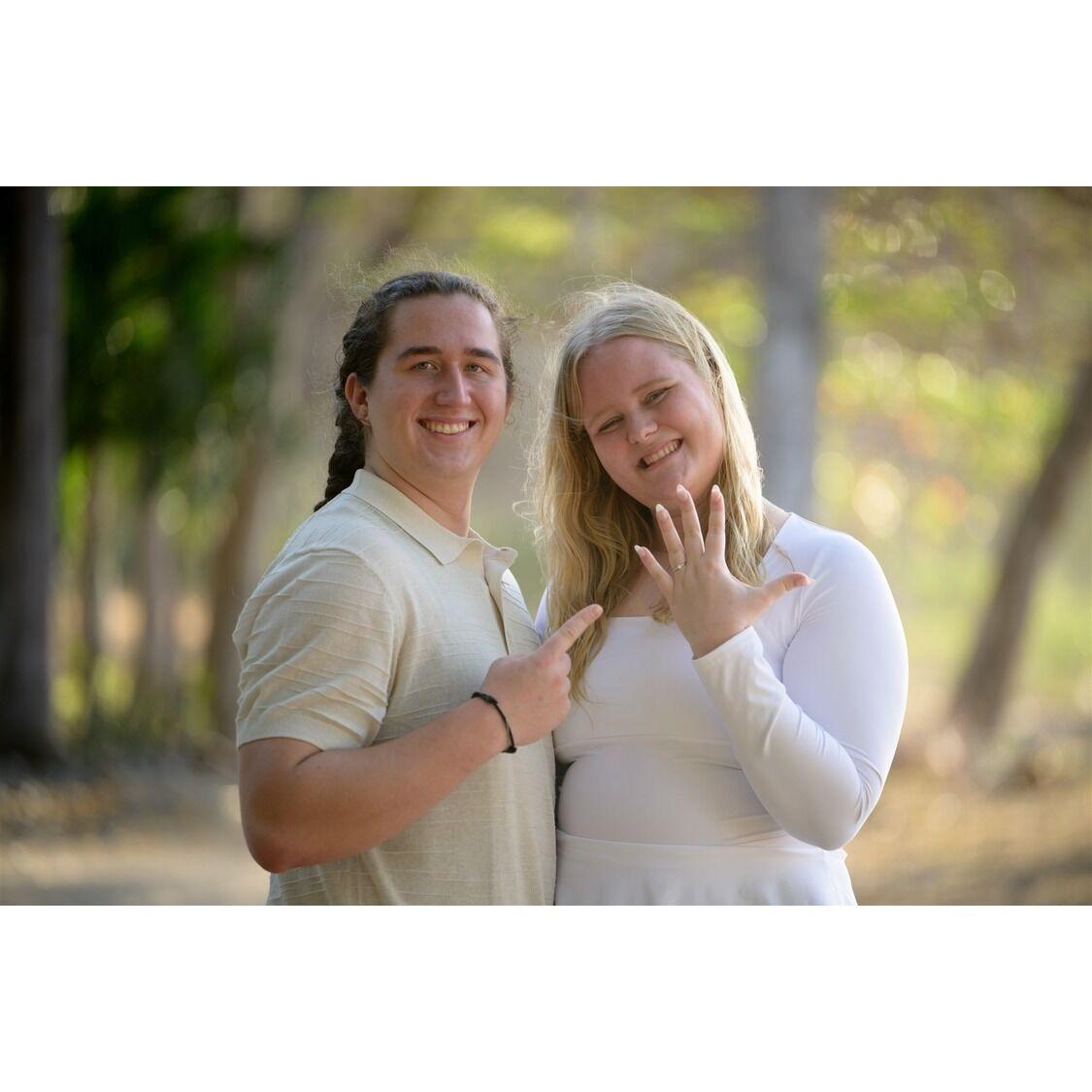 The day Jonah proposed!