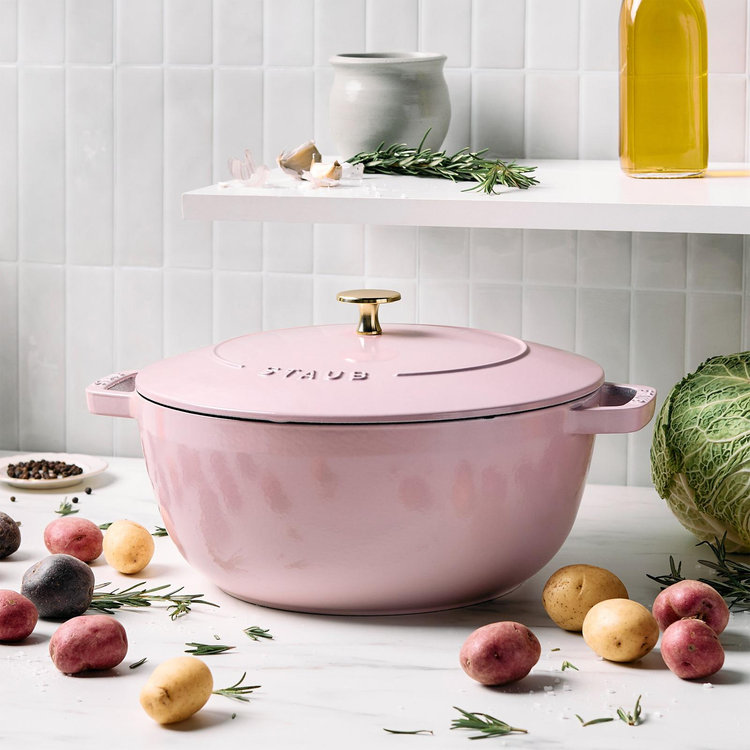 Staub, Cast Iron 5 qt. Essential French Dutch Oven | Zola