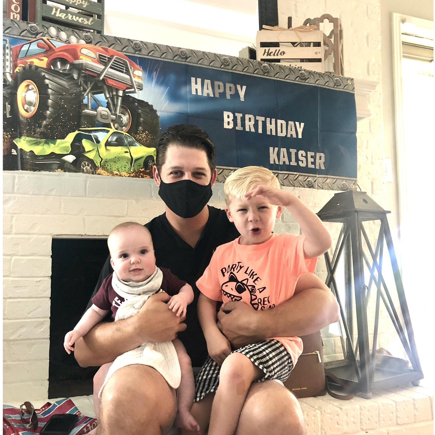 Kaiser's 4th Birthday with Cousin Case