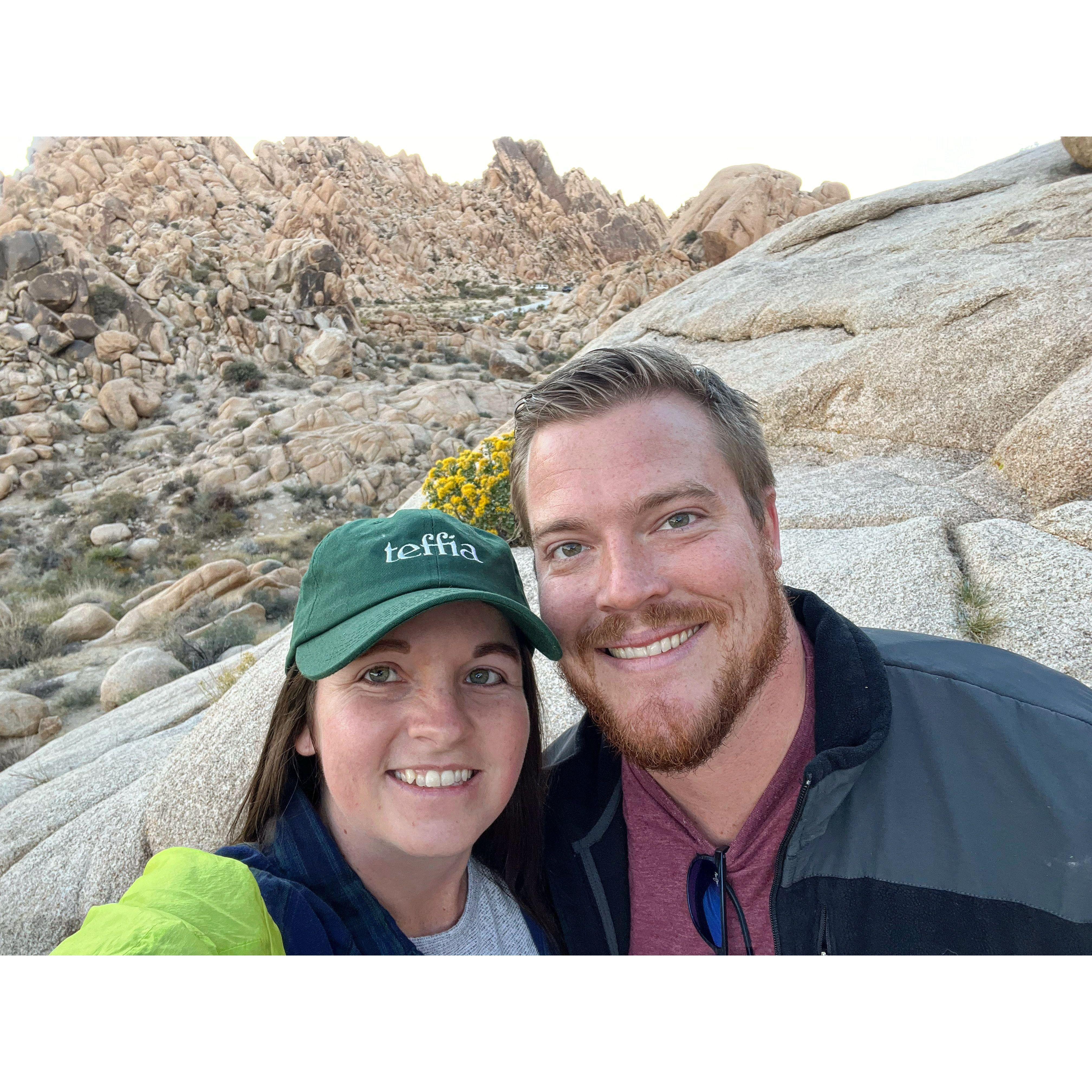 2022 - Camping trip with friends in Joshua Tree National Park