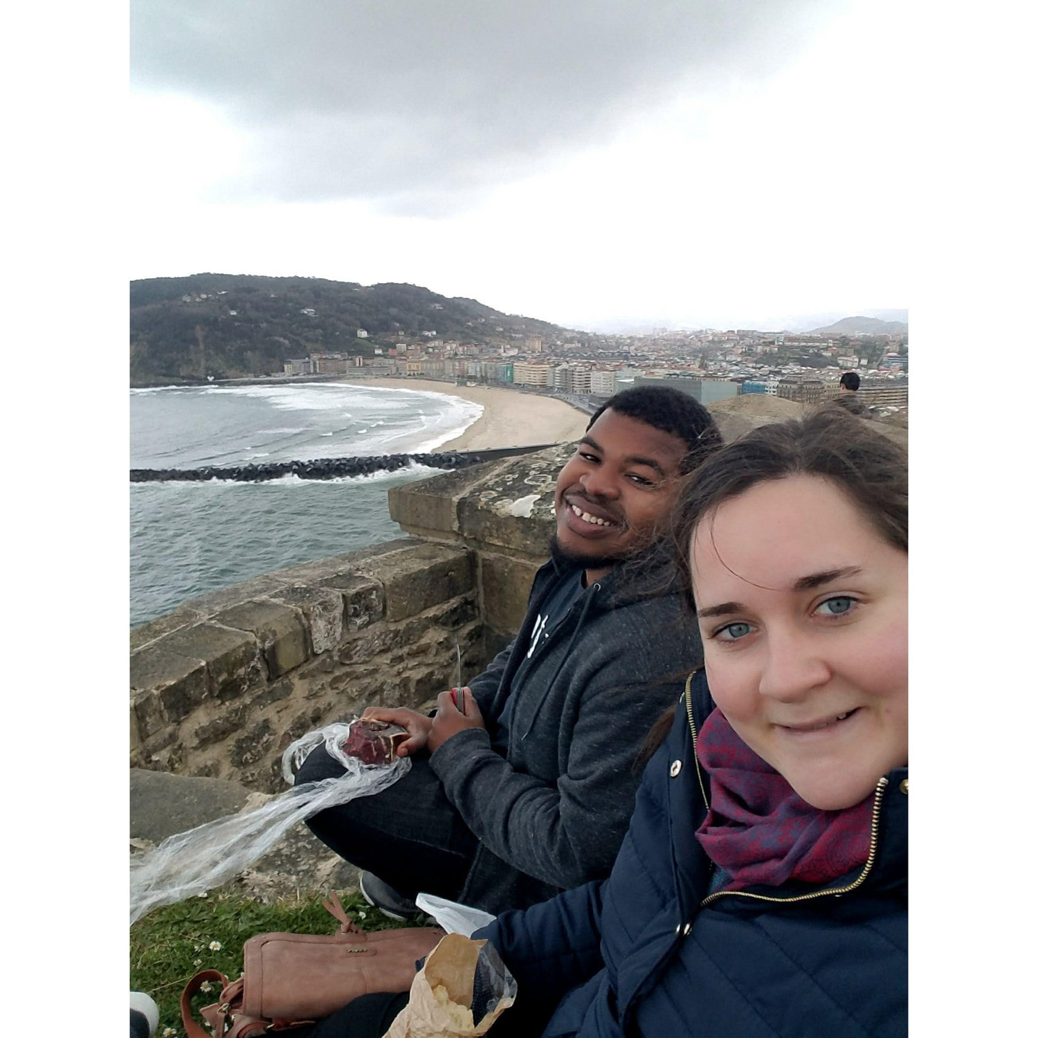 When Ivory visited Maggie studying abroad in San Sebastian, Spain