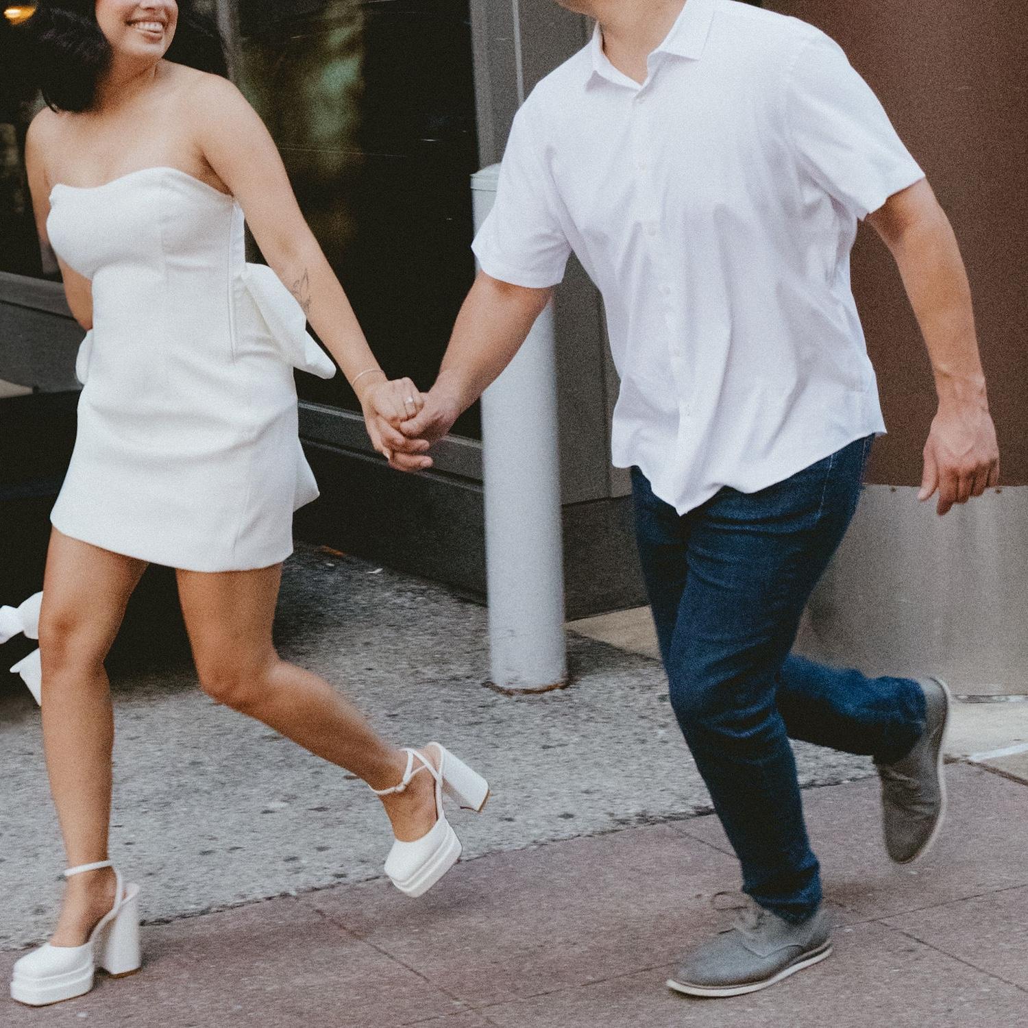 The City girl in me had to do another set of engagement photos. Suburban boy meets city girl <3