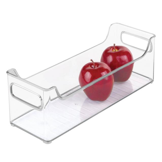 iDESIGN 5"x5"x14" Fridge 2pk Binz Organizer Clear