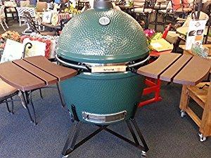 Composite Shelves EGG Mate for Large (L) Big Green Egg - EGG (2 shelves with three slats) Official Big Green Egg Grill & Smoker Accessories Are A Must For Big Green Egg Users.
