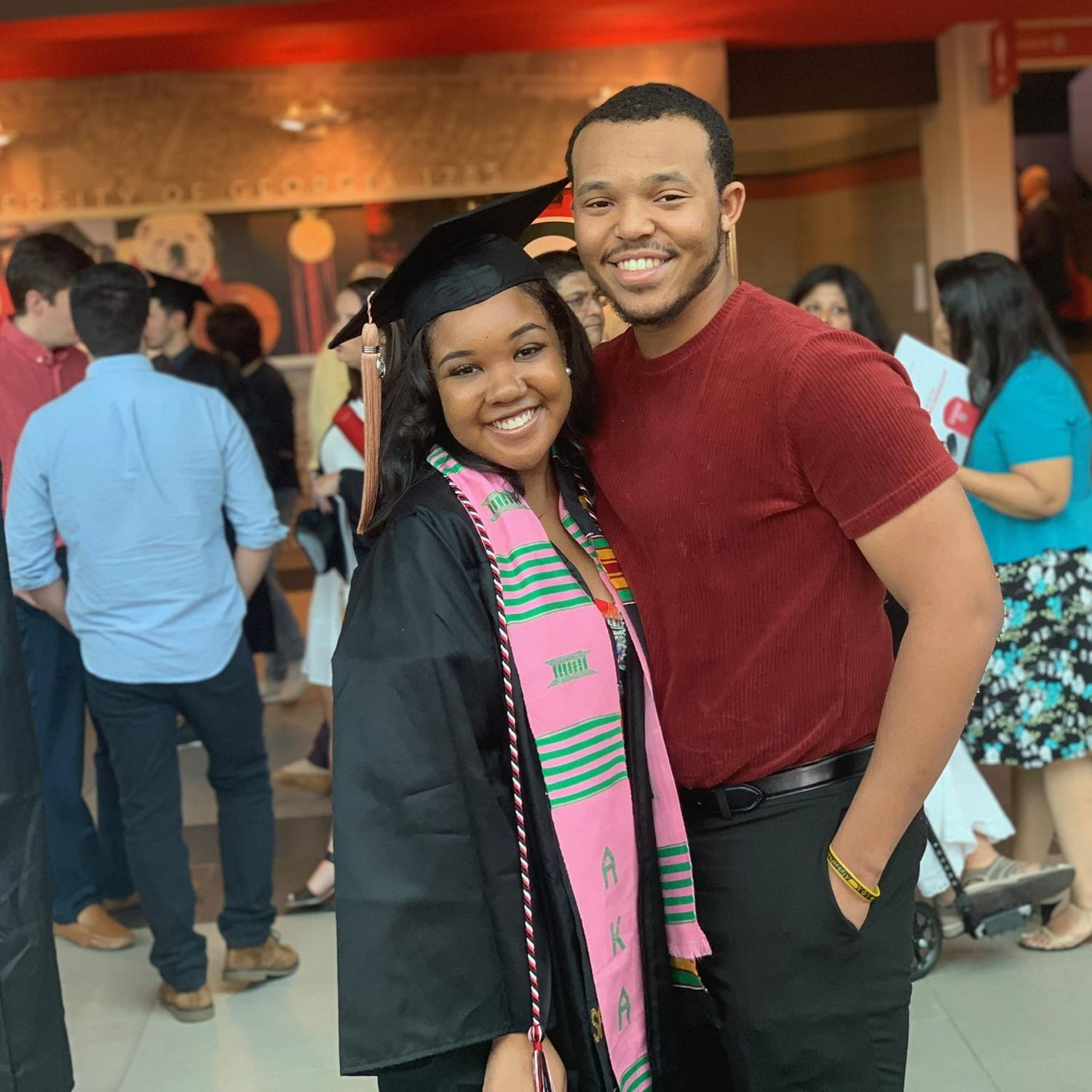 Candace’s graduation from the University of Georgia