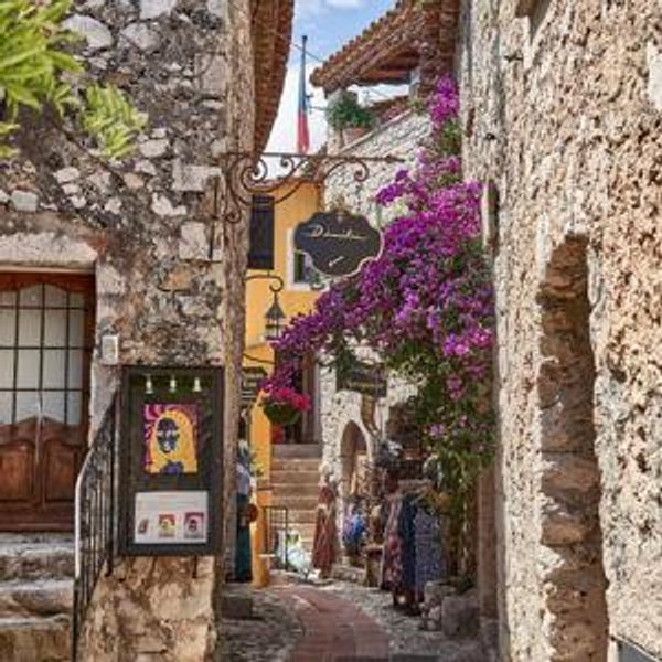 Lunch & Wine in Eze Village
