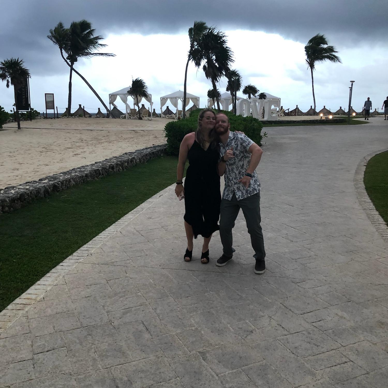 Michael’s first time out of the country with a trip to Mexico!