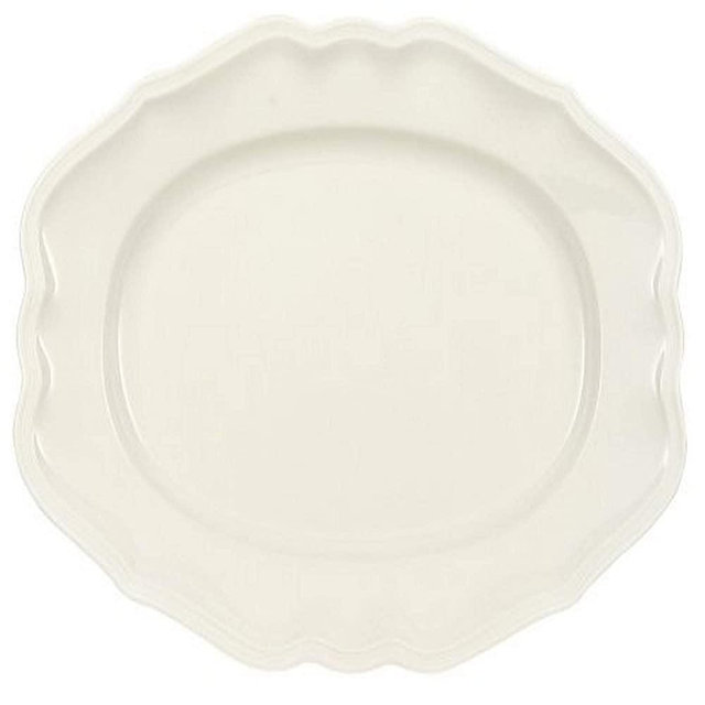 Manoir Oval Platter by Villeroy & Boch - Premium Porcelain - Made in Germany - Dishwasher and Microwave Safe - 14.5 Inches