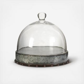 Knox Plate with Glass Dome