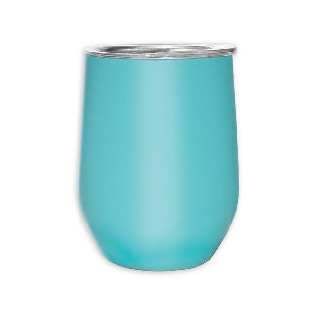 Oggi™ Cheers™ Stainless Steel Wine Tumbler in Turquoise