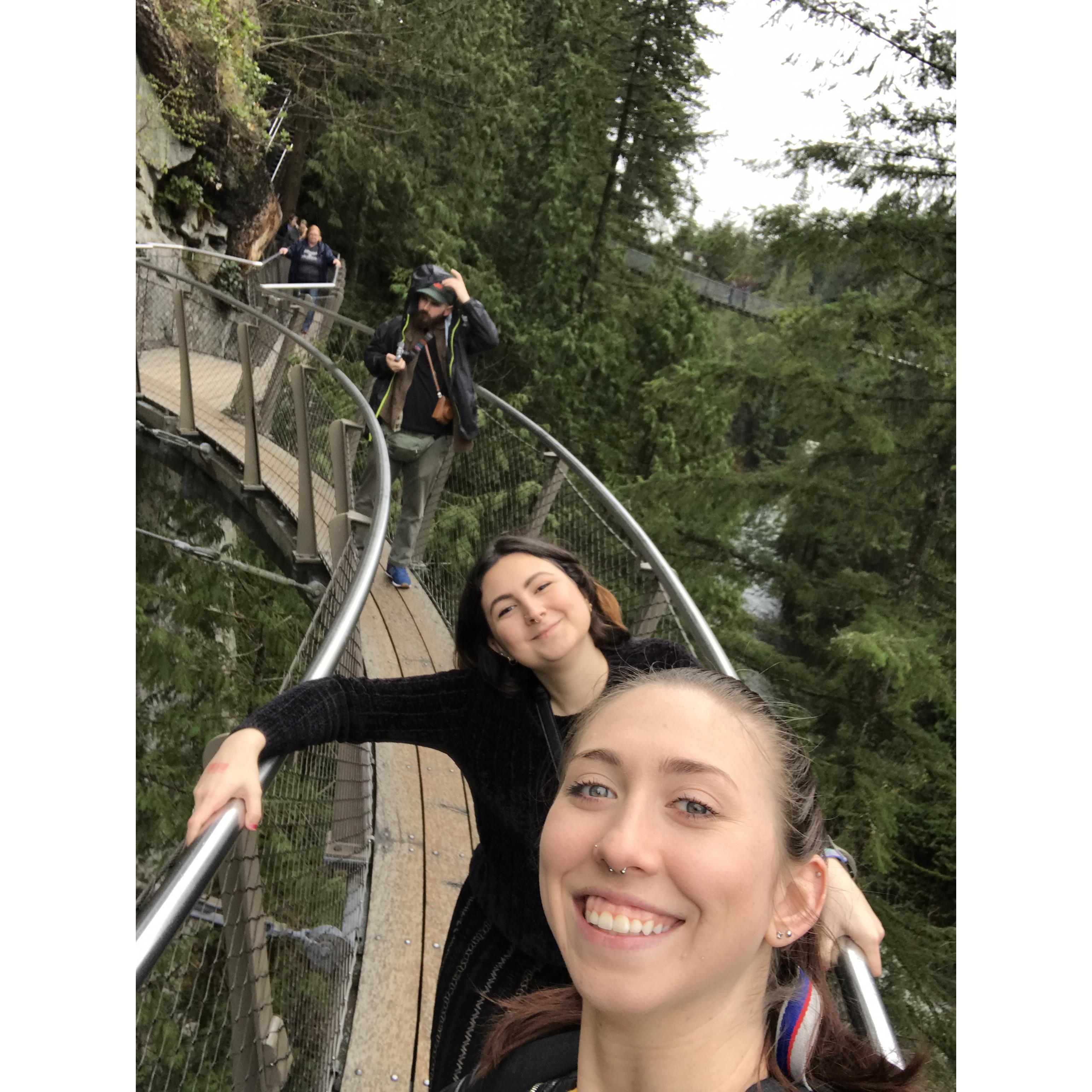 One of our countless adventures! First time to Canada!