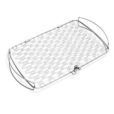 Weber 6471 Original Stainless Steel Fish Basket, Large