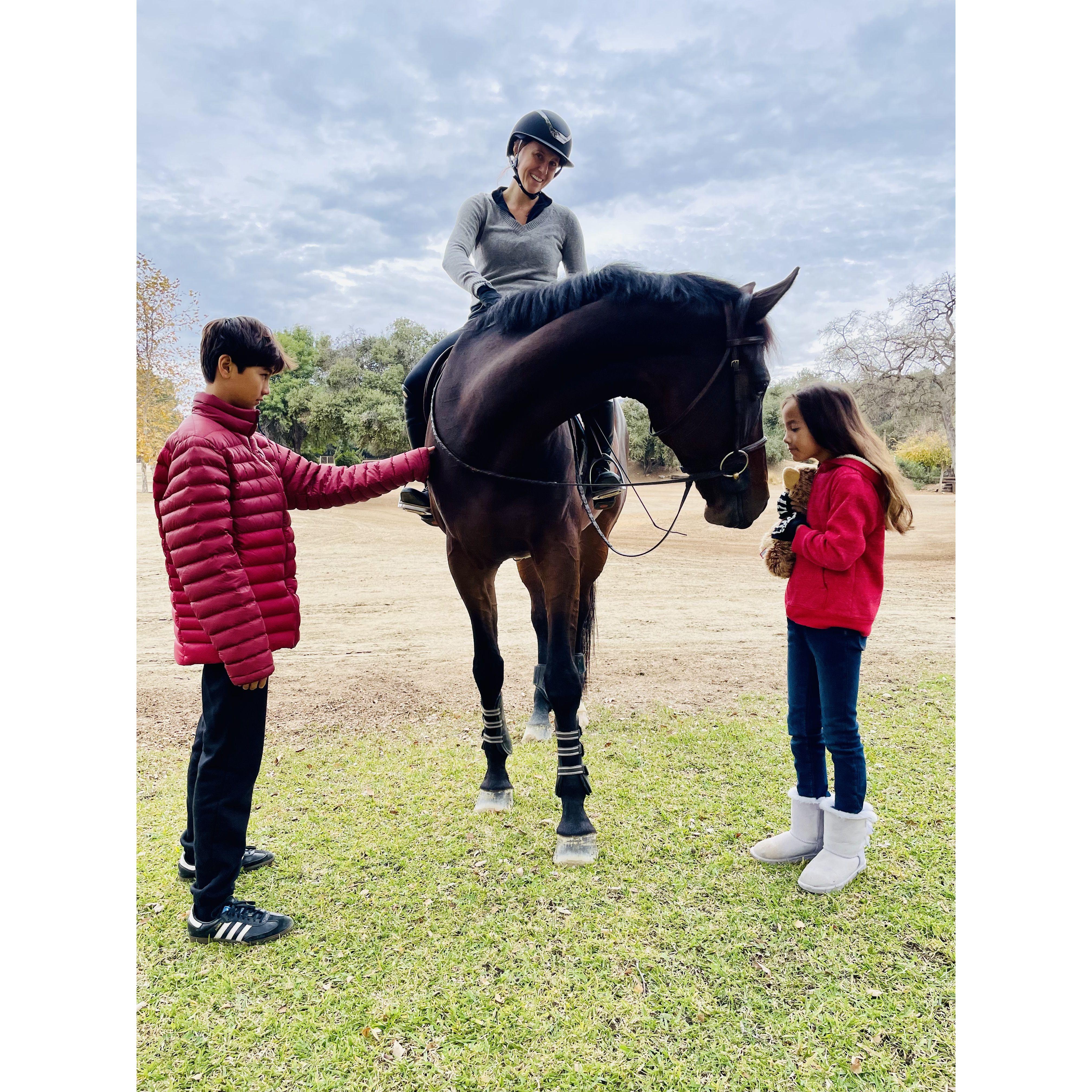 Marcus, Liselle, Luciano and Rocky