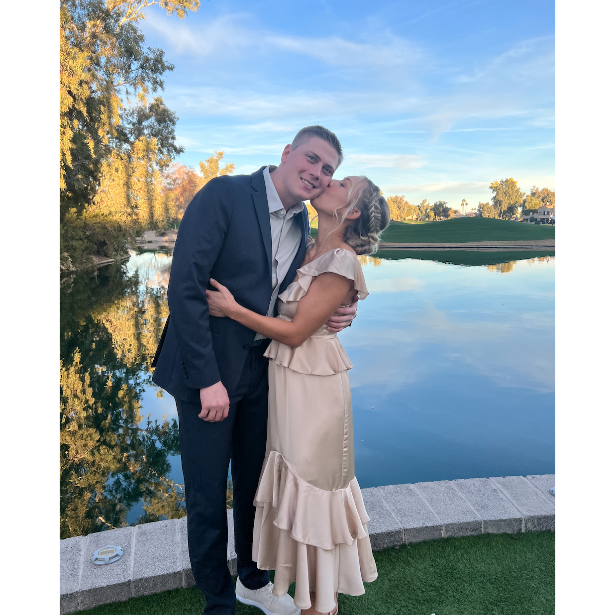 Watched Lexi's best friend Olivia get married in Arizona, January 2023.