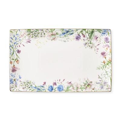 Floral Meadow Wreath Platter