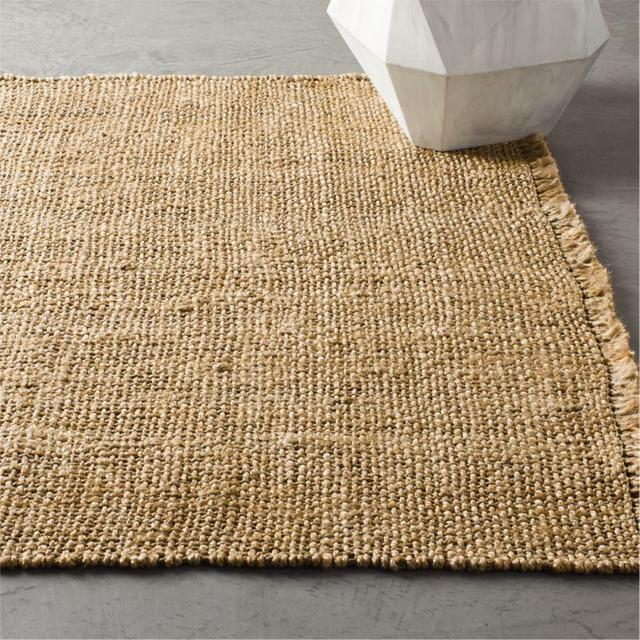 Leno Natural Handwoven Jute Rug 5'x8'