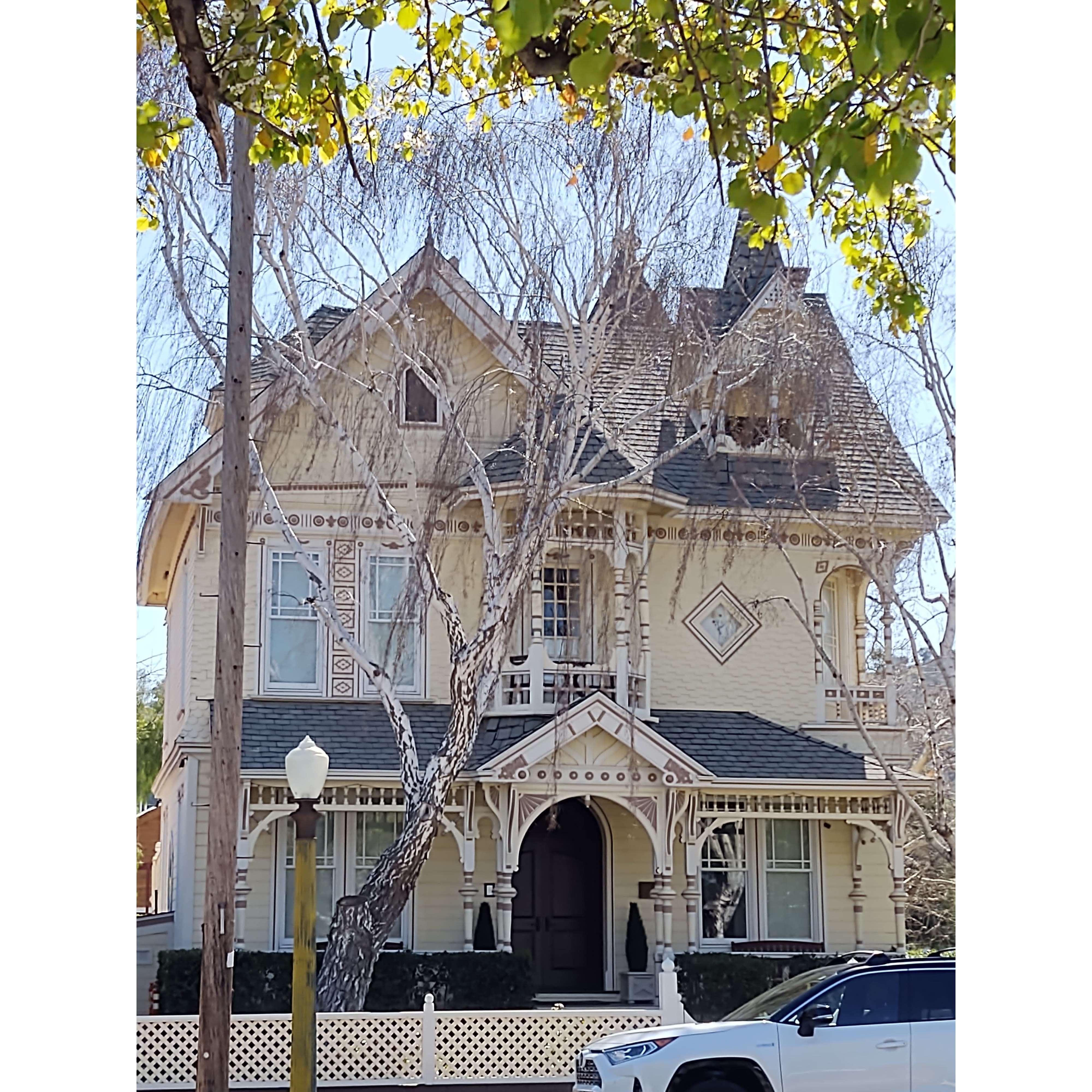 2nd Anniversary Trip to Los Alamos The Victorian Mansion - Feb 2021