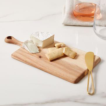 Wood Cheese Board Hosting Set