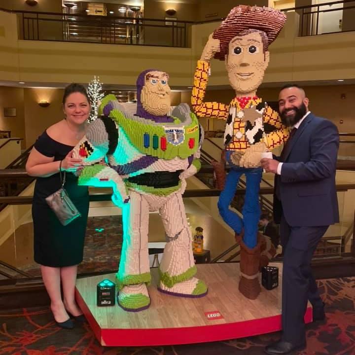 Lego holiday party 2018