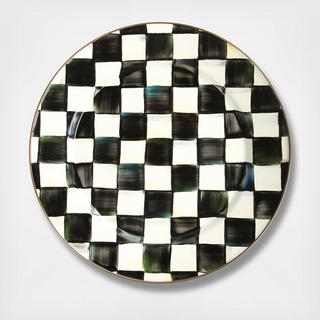 Courtly Check Charger Plate
