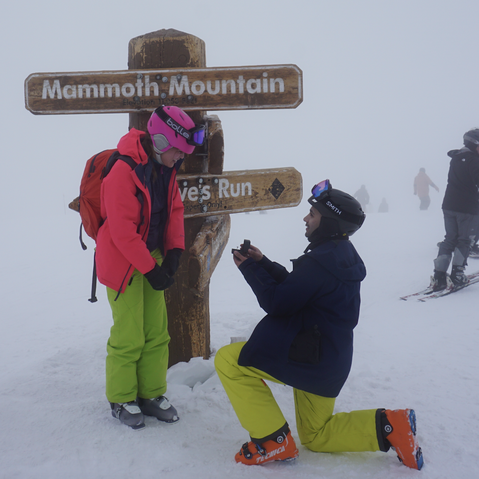 Engagement at Mammoth's peak