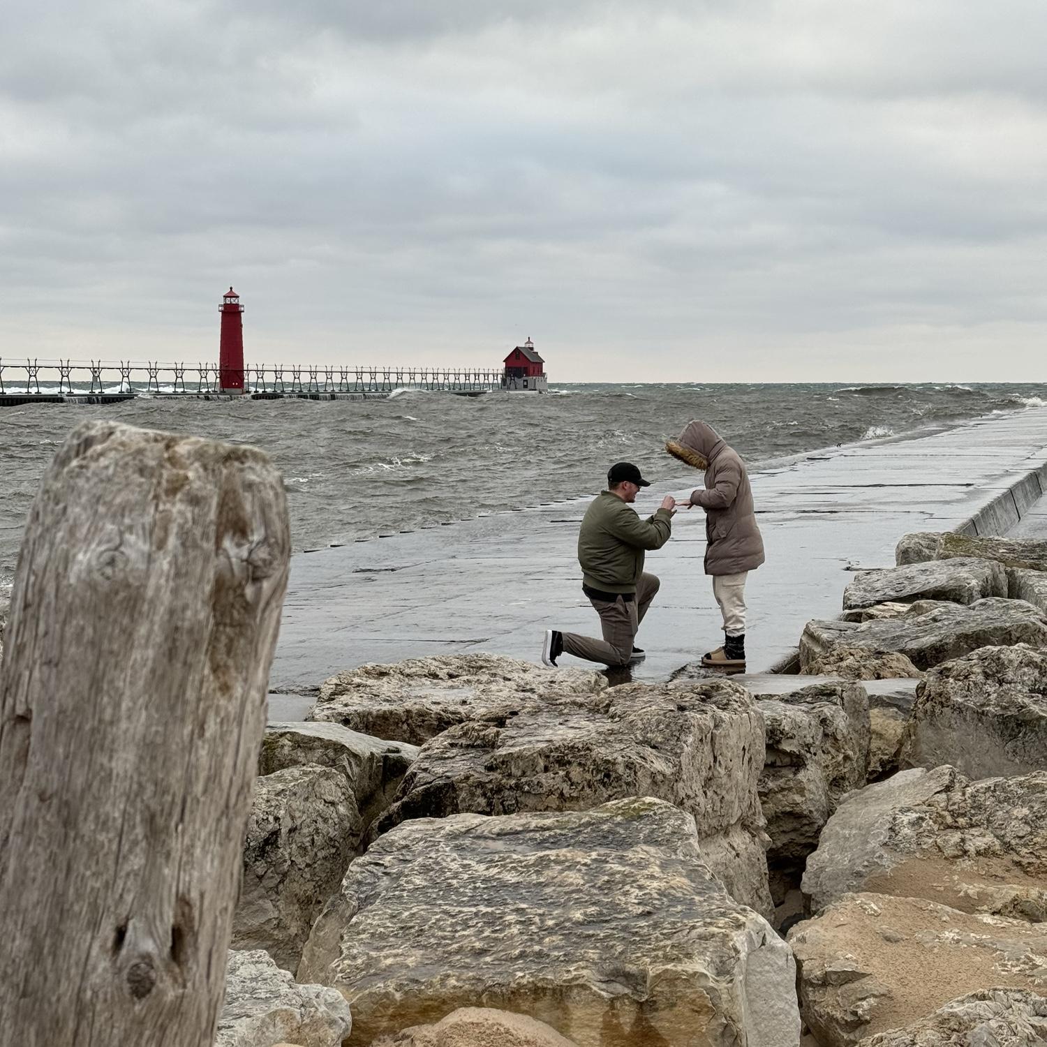 Proposal in Grand Haven - Jan 2024