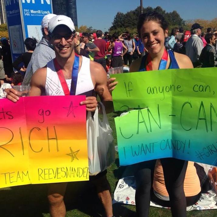Running marathons