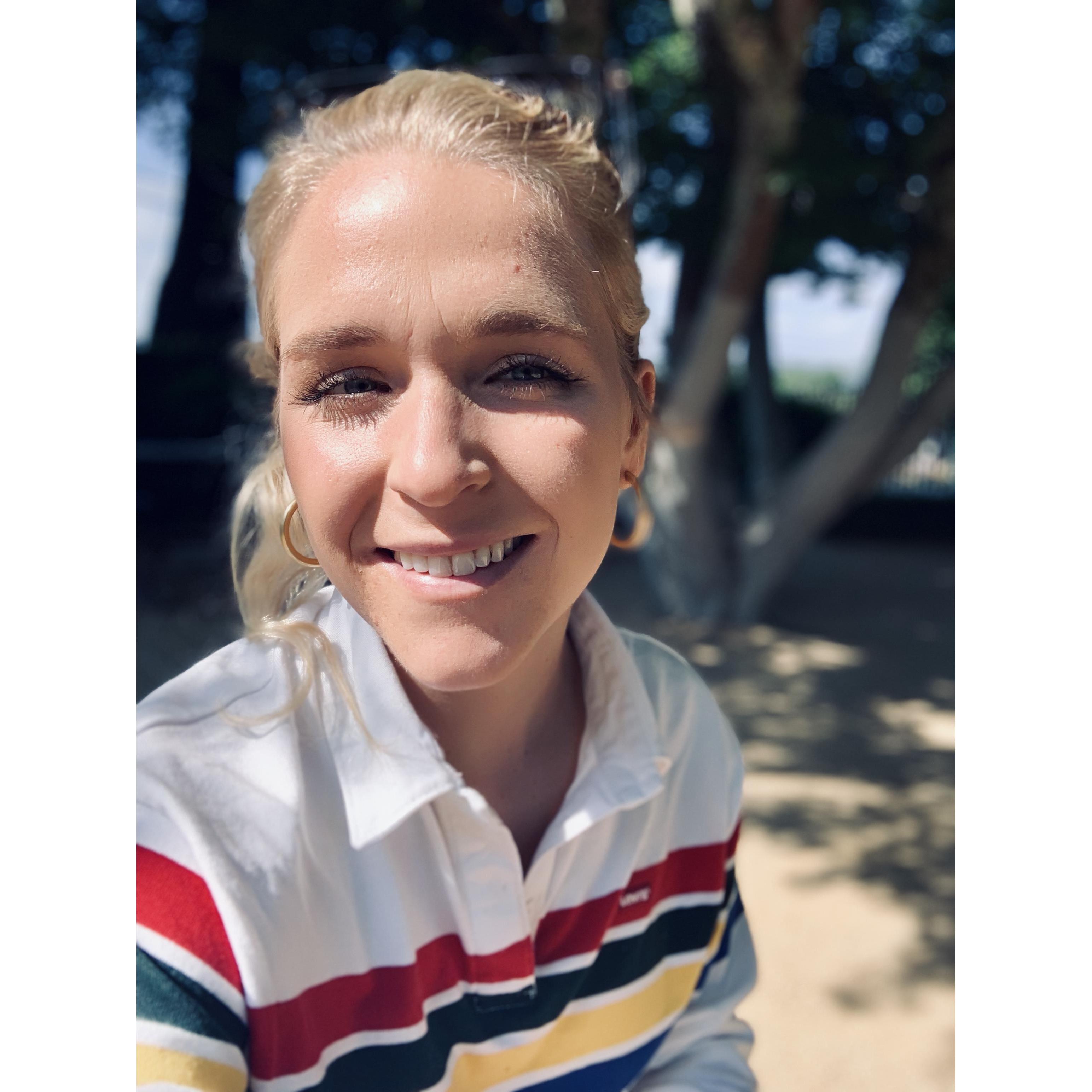 Loving Cali on our trip to wine country, May 2019.