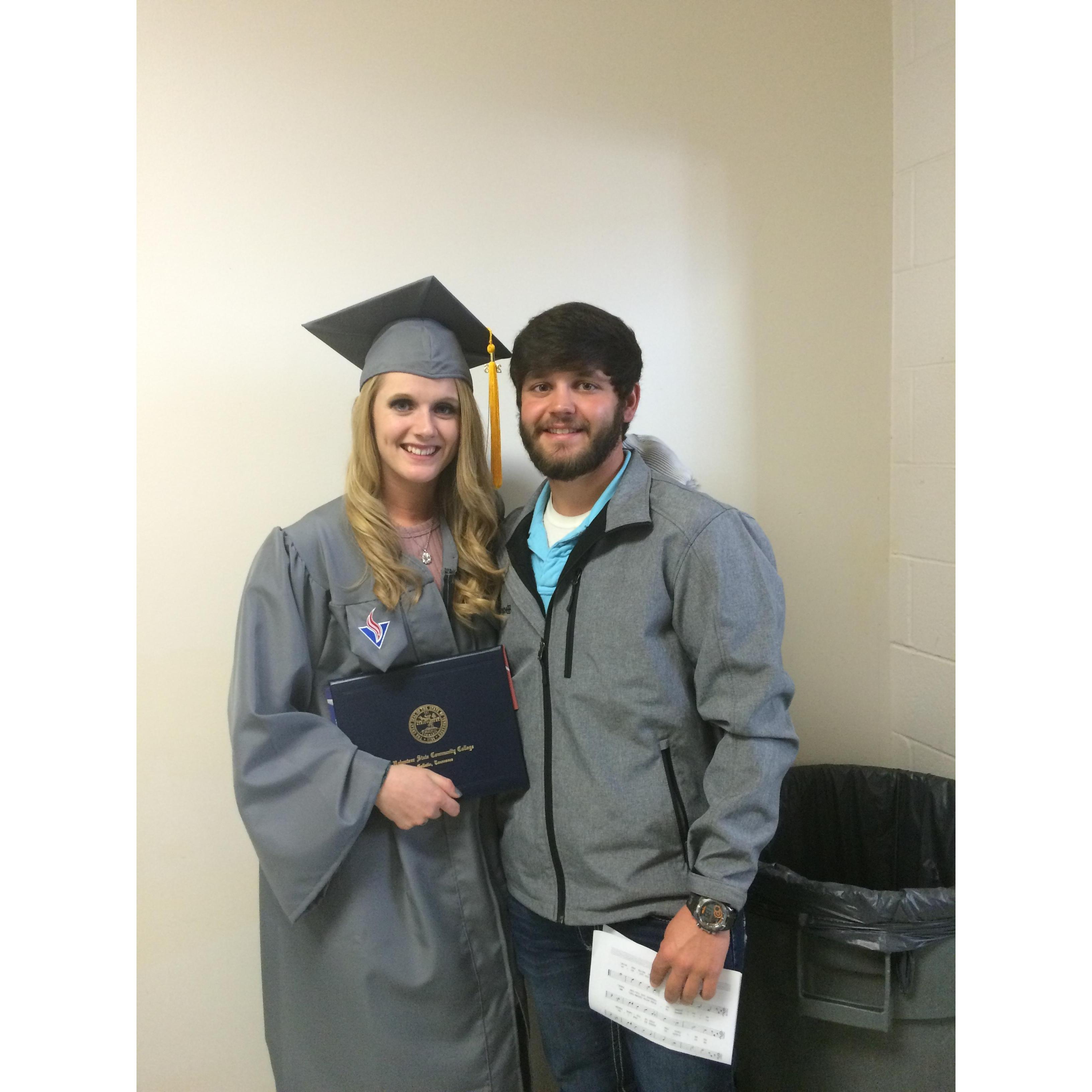 2016- College graduation day!