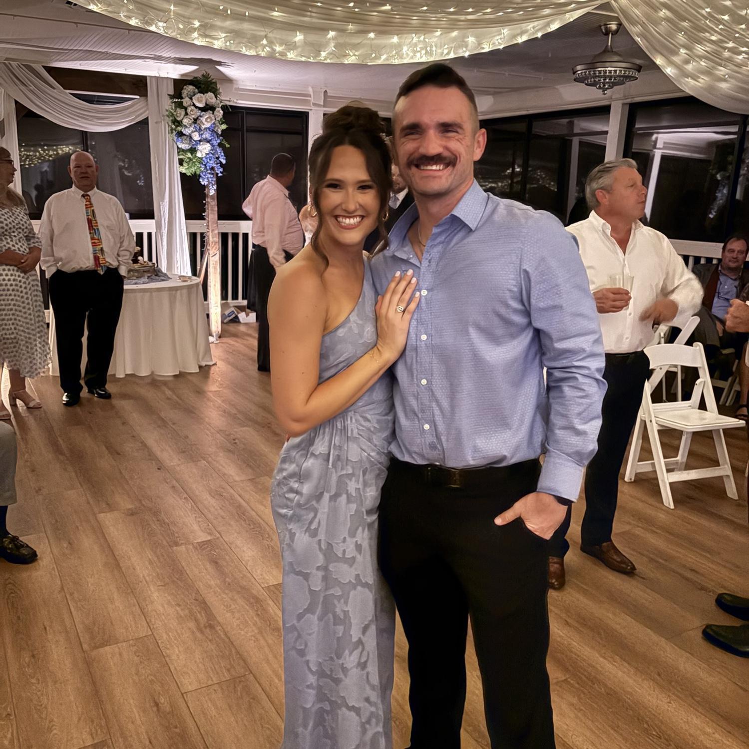 My sister's wedding last August! Just about a year before our wedding. :)