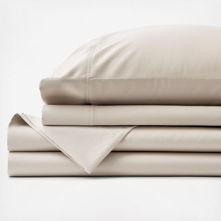 Legends Hotel Supima 4-Piece Deep Pocket Wrinkle-Free Sheet Set
