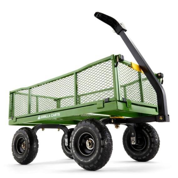 GORILLA CARTS7 cu. ft. Evolution Poly Yard Cart
