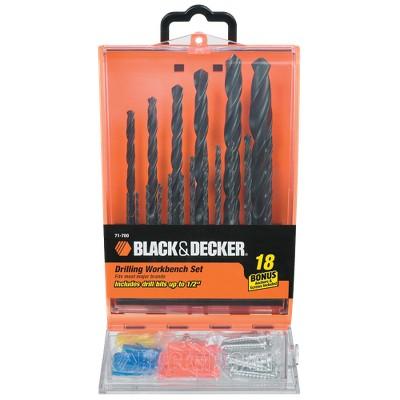 BLACK+DECKER Black &#38; Decker Master Drill Bit Set