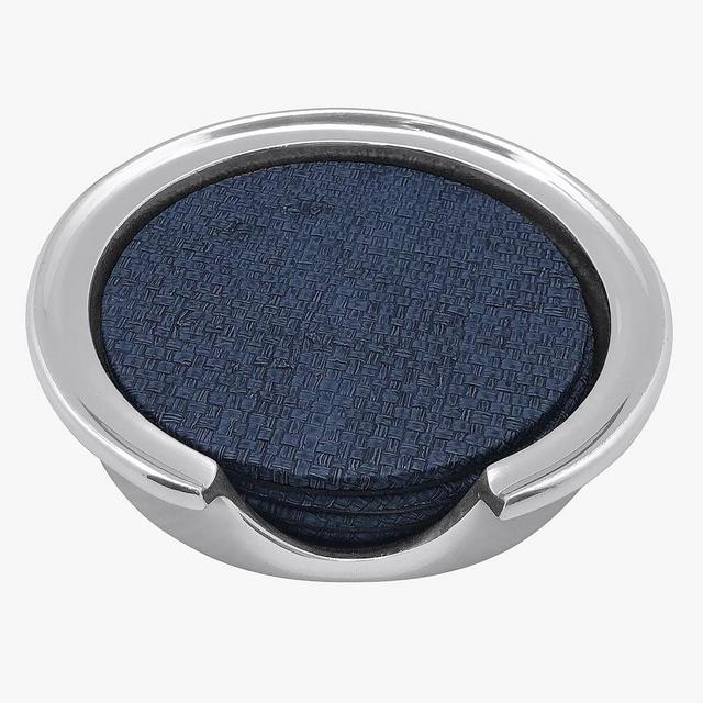 Nantucket Coasters, Set of 4 - Indigo