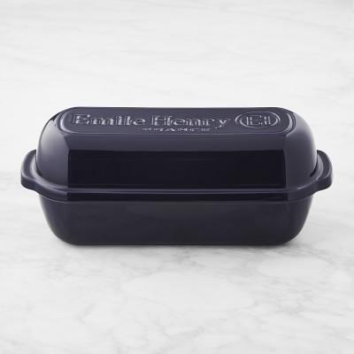 Emile Henry Italian Bread Loaf Baker, Navy