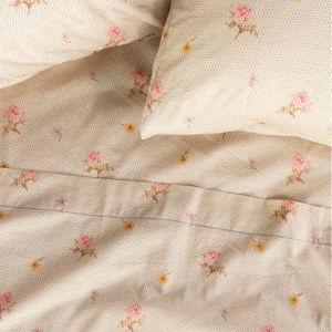 Sooo Soft Cotton Sheet Set - Cream Prairie Dot Queen