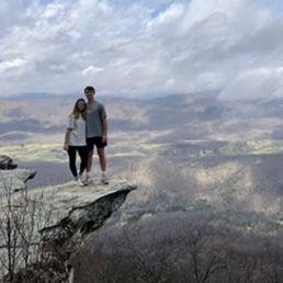 First McAfee Knob hike (3/19/22)