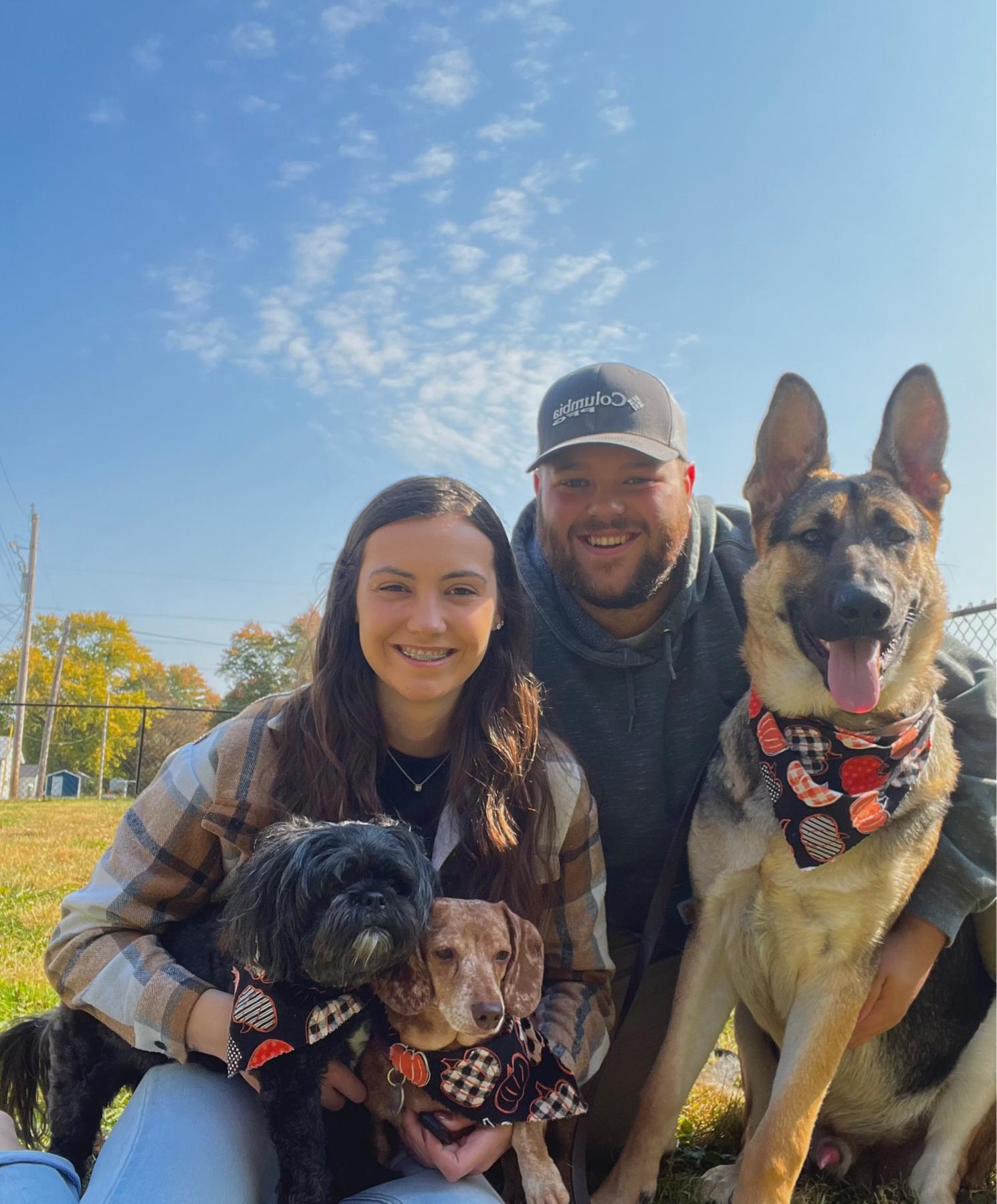 Our first family photo was not the easiest to say the least.