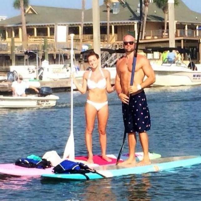 Paddle boarding in Charleston 2014