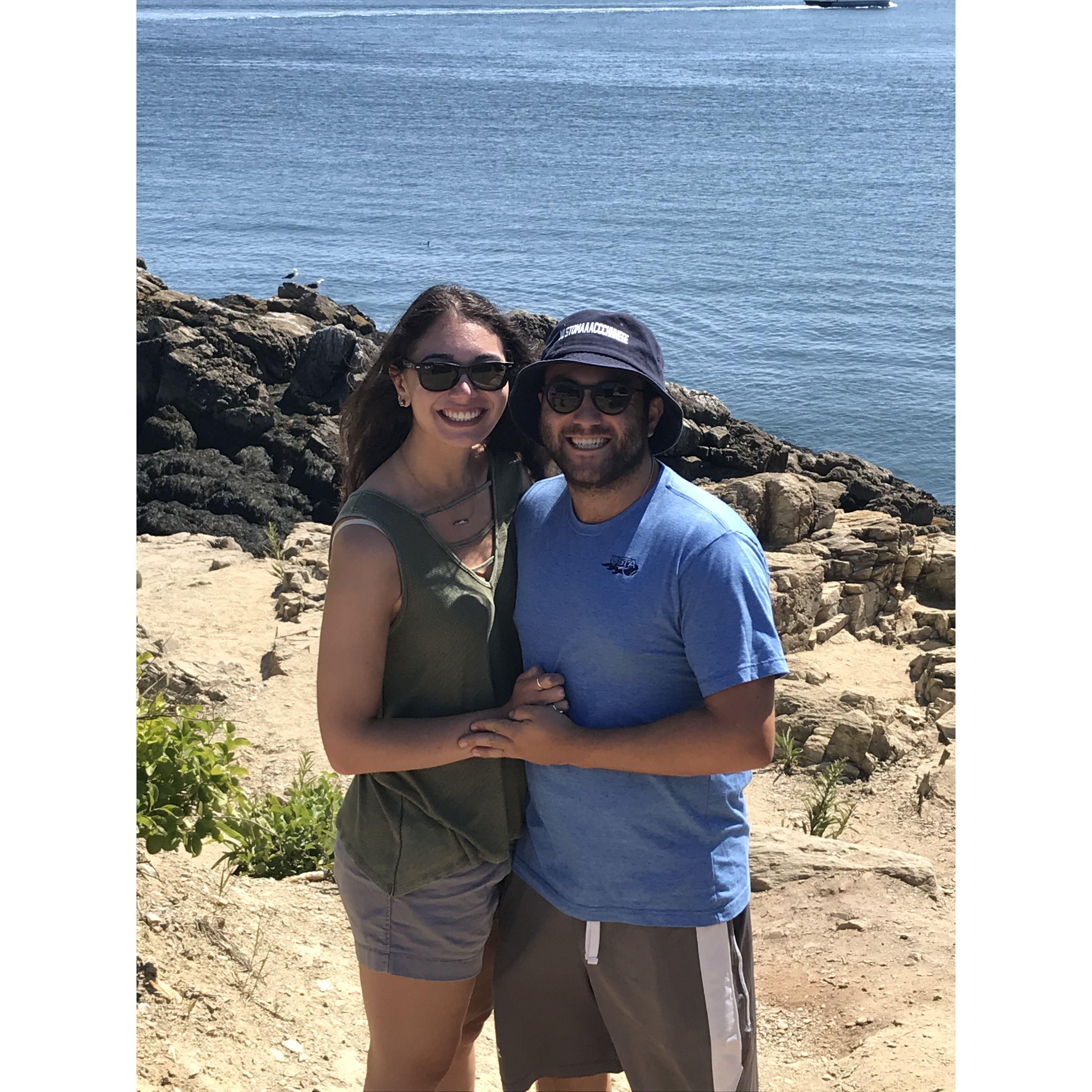 Our first trip together in Portland.