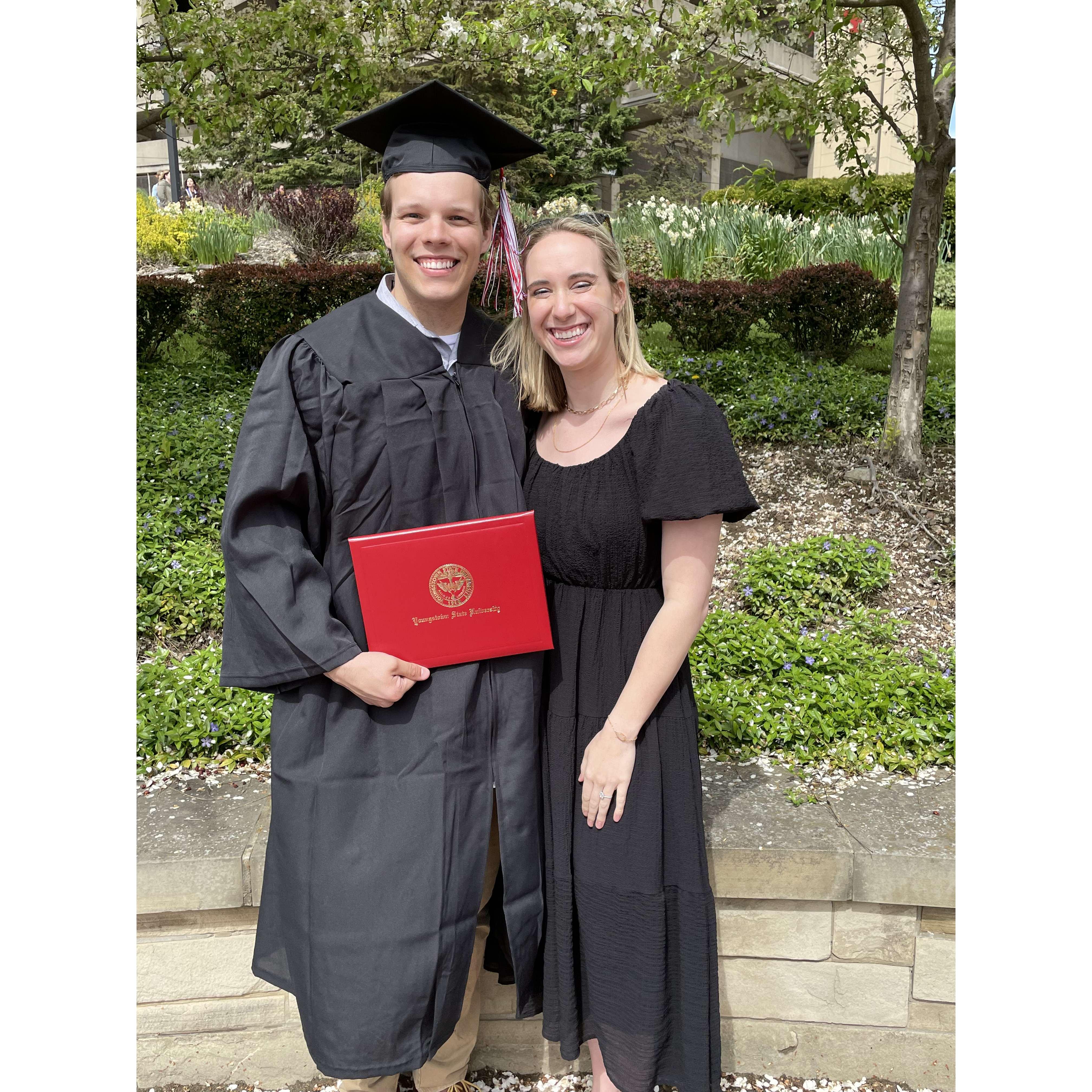 Chase is a mechanical engineer!!!