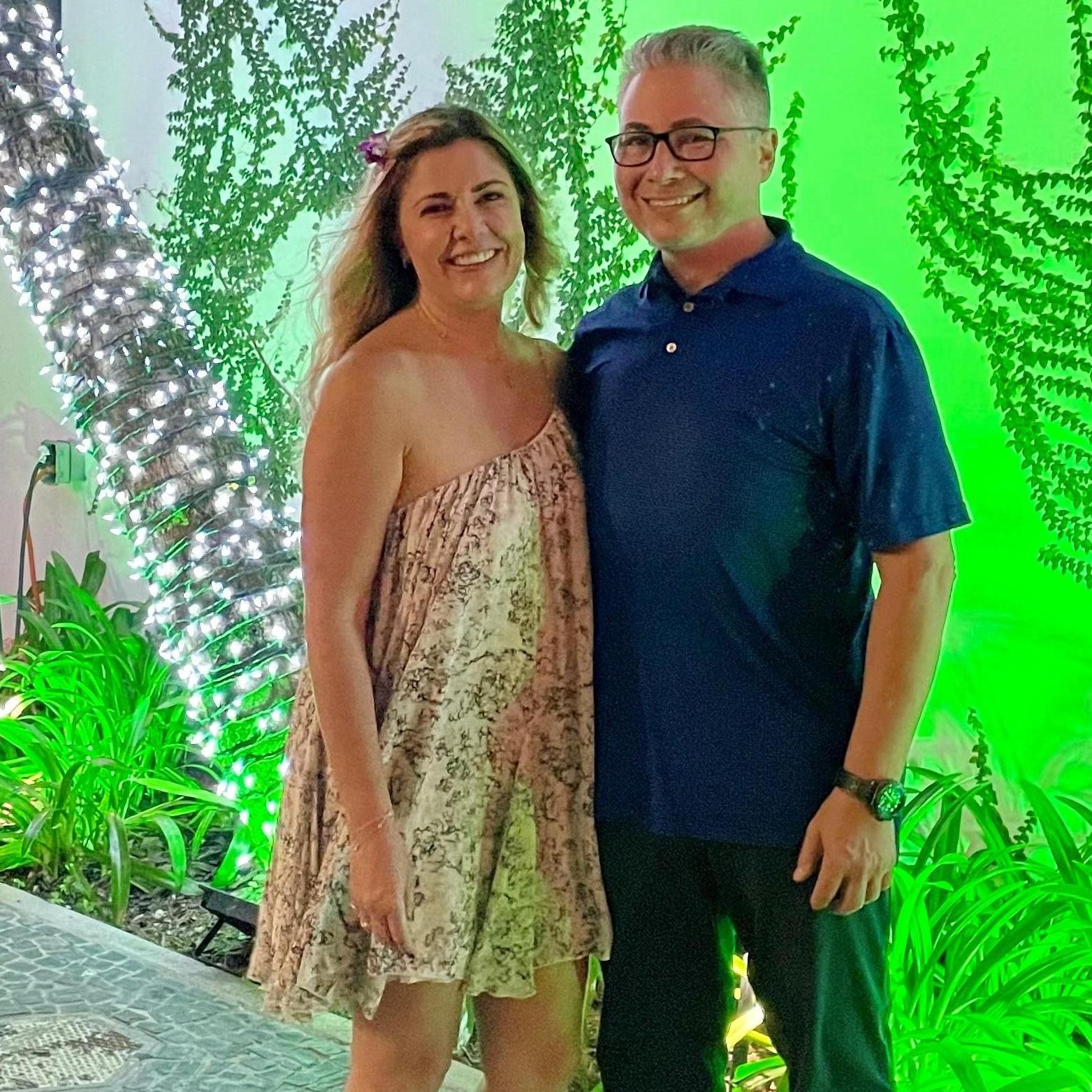 At Chotto Matte, our favorite Miami Beach restaurant and especially since we love to see our friend Ana there.